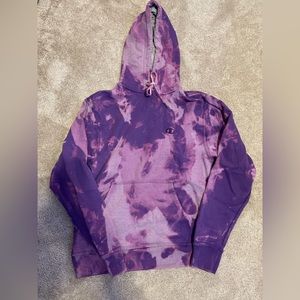 tye dye champion hoodie